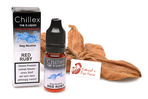 Chillex E-Zigarette E-Liquid "Medium" Red Ruby (Kirsche) 10ml Chillex E-Zigarette E-Liquid "Medium" Red Ruby (Kirsche) 10ml